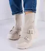Beżowe sneakersy Saker